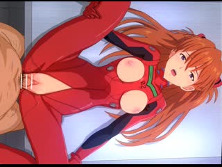 asuka is stretched on the table~